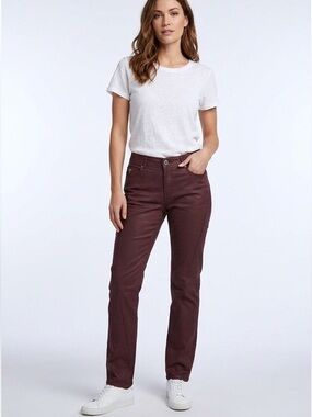Guess Burgundy Skinny Jean Pants Size 16